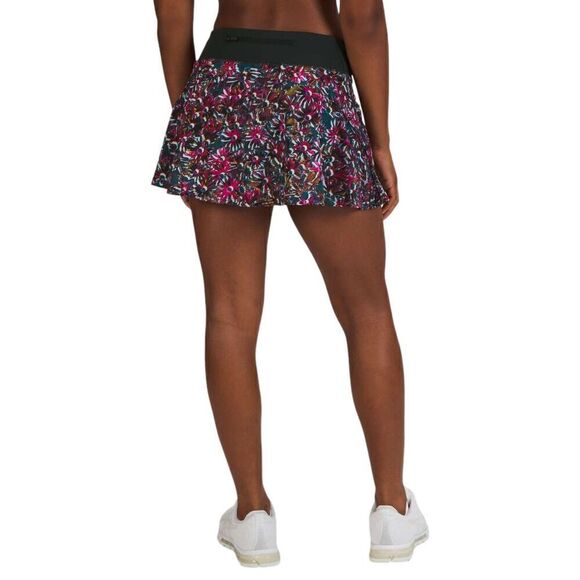 Lululemon Play Off the Pleats Mid-Rise Skirt *Floral Electric/ Rainforest Green - Picture 13 of 13